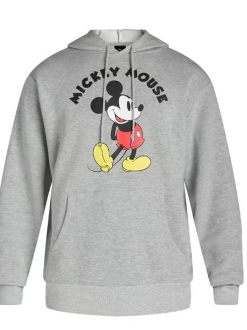 Disney Mickey Mouse Men's Hoodie Pullover Graphic Print Sweatshirt Size MEDIUM